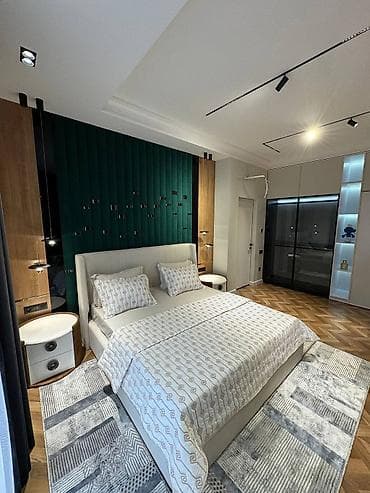 квартира бишкек одна комната: 1 комната, Душевая кабина, Постельное белье, Кондиционер — 6