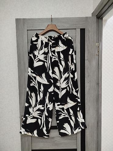 Брюки: Брюки Палаццо, Лето, Новый, M, L, XL — 1