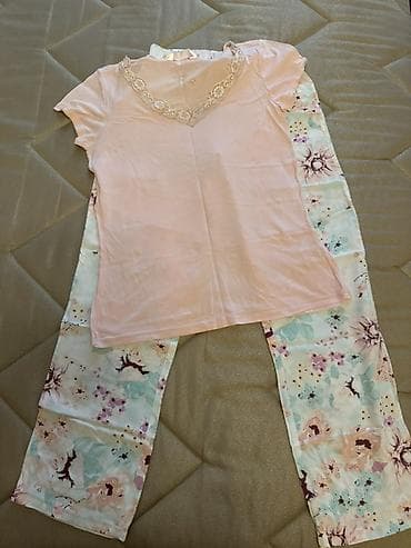 женские пижамы турция: Пижама, Хлопок, Турция, С кружевом, S — 2