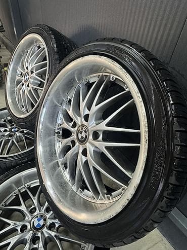 byd e9 1: Колеса в сборе 225 / 40 / R 18, Лето, Б/у, Комплект, Легковые, Литые, отверстий - 5 — 6