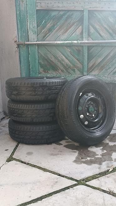 diska 14: Колеса в сборе 185 / 70 / R 14, Лето, Б/у, Комплект, Легковые, Литые, отверстий - 5 — 5