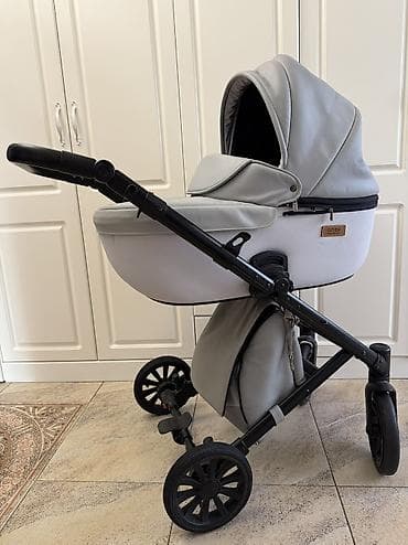 anex sport: Коляска, Anex, цвет - Серебристый, Б/у, Самовывоз, Платная доставка — 2