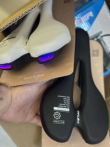 Велосипеды: 🚲 Спортивное велоседло MALEVI «Born To Race» с LED-подсветкой — 7