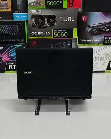 intel core: Ноутбук, Acer, 4 ГБ ОЭТ, Intel Celeron, 15.6 ", Колдонулган, Татаал эмес тапшырмалар үчүн, эс тутум SSD — 4