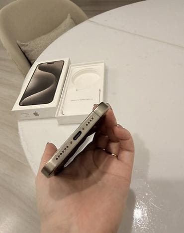 aifon 14 pro max: IPhone 15 Pro Max, Natural Titanium, Коробка — 3