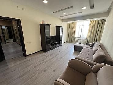 2 bedroom: 2 комнаты, 12 мкр Агентство недвижимости, Без животных, от 1 года, С мебелью полностью — 2
