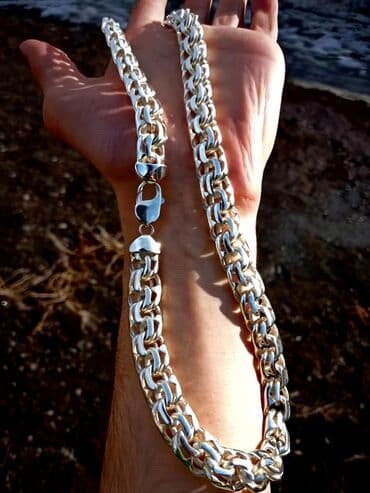 золотая лошадь цена: Серебряный браслет "Лисий хвост " 55 грамм Ручная работа Изготовлен — 8