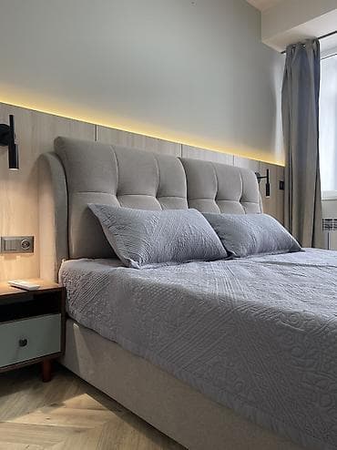 osh flat: 2 комнаты, 53 м², Ак-Кеме (старый аэропорт) Элитка, 10 этаж, Дизайнерский ремонт — 1