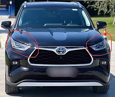 mini led: Передняя левая фара Тойота Хайландер 2020 год США оригинал, подходит — 1