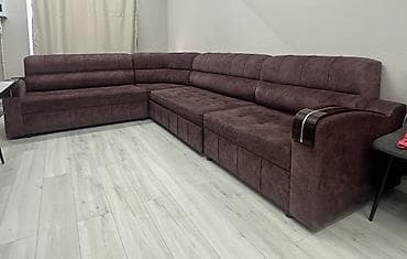 декоративные подушки на диван: Угловой диван, С ящиками — 2