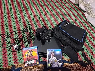 soni: PlayStation 4 Pro (CUH-7xxx), комплект для игр Что входит: - Консоль — 2