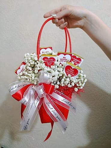 доставка подарков: Подарочные композиции с шарами bubbles цветами и шоколадом и — 3