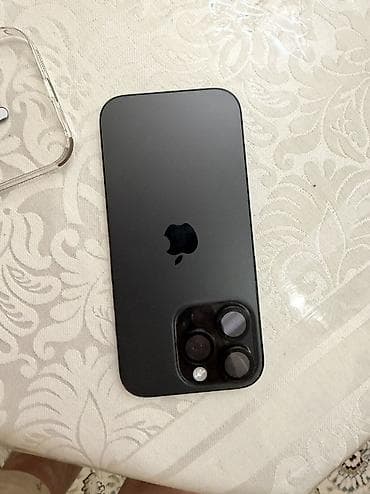 second tech: IPhone 16 Pro, Б/у, 128 ГБ, Black Titanium, Защитное стекло, Чехол, Коробка, 90 % — 2
