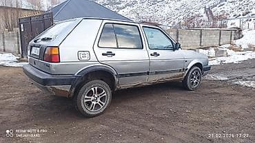 r16 225: Volkswagen Golf: 1990 г., 1.8 л, Механика, Бензин, Хэтчбэк — 2
