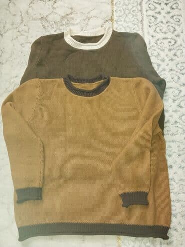 шерстяные кофты женские больших размеров: Вязаный свитер унисекс, плотная фактурная вязка. Цвет — тёплый — 2