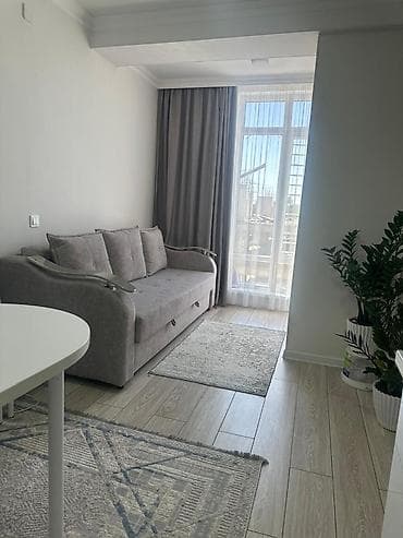 Квартиры: 1 комната, 56 м², Аламедин-1 мкр Элитка, 4 этаж, Евроремонт — 1