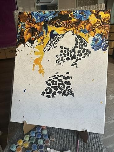 краска работа: Продам картину, месяц рисовала сама. Отличный вариант на подарок или — 3