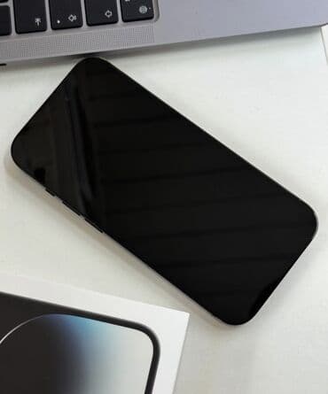 списанные айфоны бесплатно: IPhone 14 Pro, Б/у, 256 ГБ, Черный, Защитное стекло, Коробка, Чехол, 91 % — 3