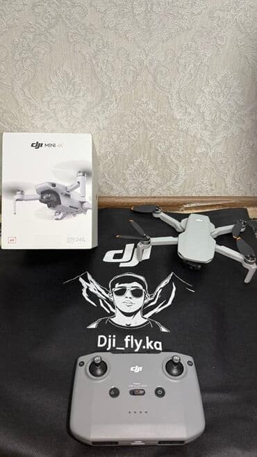 дроне: DJI Mini 4K — ультралёгкий квадрокоптер с камерой 4K. Основные — 1
