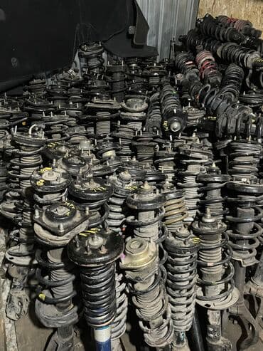 совместимые расходные материалы япония фотобумага: Задний амортизатор, Передний амортизатор Toyota 2003 г., Б/у, Оригинал, Япония — 1