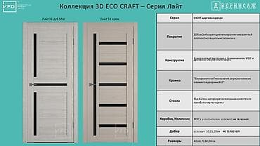 Межкомнатная дверь, Новый, Глухие, Одностворчатая, Деревянная, Распашная, Хайтек, цвет - Бежевый