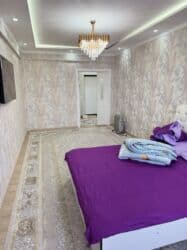 продается квартира аламедин: 1 комната, Душевая кабина, Постельное белье, Парковка — 1