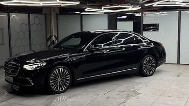Транспорт: Mercedes-Benz S-Class: 2023 г., 3 л, Автомат, Бензин, Седан — 3