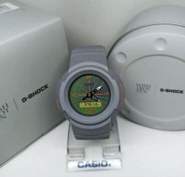 часы наручные электронные: G-shock ___ функции : секундомер, будильник, мировое время — 3