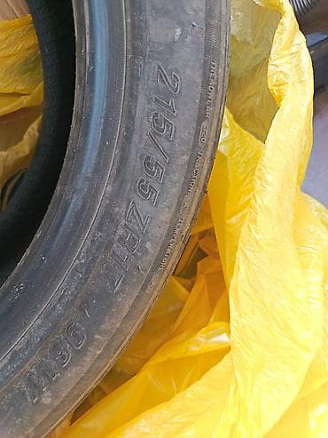 таета бревис: Летняя шина 215/55 R17 (указано на боковине). Бескамерная — 3