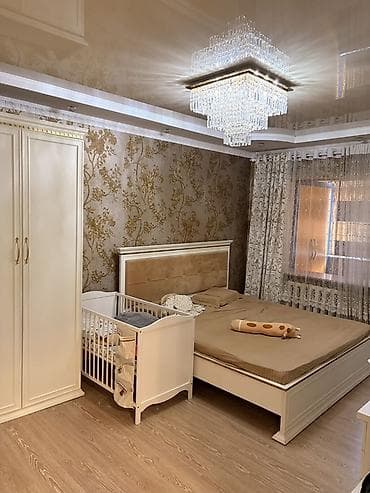 бишкек масковиский район: 5 и более комнат, 100 м², 106 серия, 3 этаж, Евроремонт — 7
