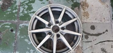 шыны на трактор: Литые Диски R 15 Honda, Комплект, отверстий - 5, Б/у — 3