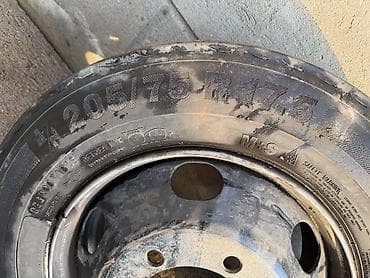 17 5: Колеса в сборе 205 / 75 / R 17.5, Всесезонная, Грузовики/Автобусы, Железные, отверстий - 6 — 4