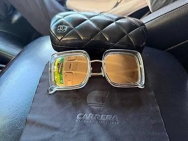 smart sensor: Солнцезащитные очки очки, Carrera, Унисекс, Квадратные, Регулируемые носоупоры — 2