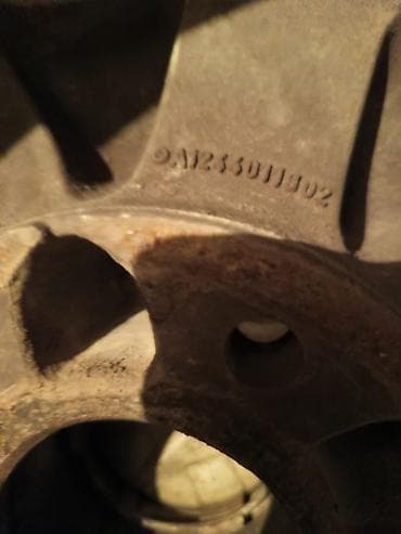 r17 4100: Литые Диски R 15 Mercedes-Benz, Комплект, отверстий - 5, Б/у — 2