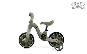 Электротранспорт: 🚲 Детский трехколесный велосипед-беговел 2 в 1 Стильный и удобный — 5