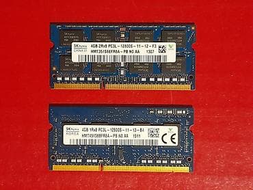sodimm ddr3: Оперативная память, Б/у, Hynix, 4 ГБ, DDR3, 1600 МГц, Для ноутбука — 3