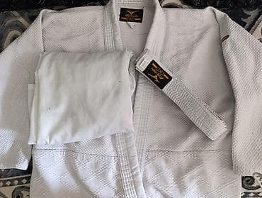 Электр транспорту: Кимоно для дзюдо Mizuno (Judo-Gi) белого цвета. - Бренд: Mizuno - — 1