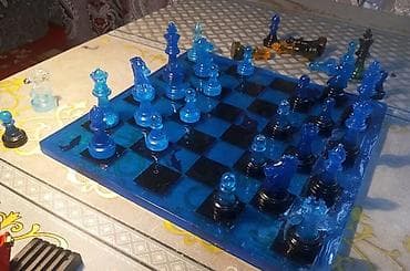 шкатулки нарды: Авторские шахматы ручной работы. Каждый набор создаётся вручную — не — 3