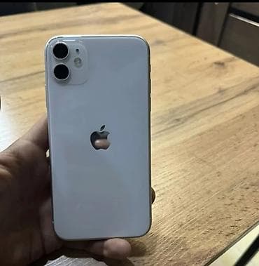 iphone 5s: IPhone 11, Б/у, 64 ГБ, Белый, Защитное стекло, 78 % — 2