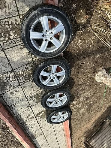 шины 13 бу бишкек: Колеса в сборе 215 / 60 / R 16, Зима, Новый, Комплект, Легковые, Литые, отверстий - 5 — 3