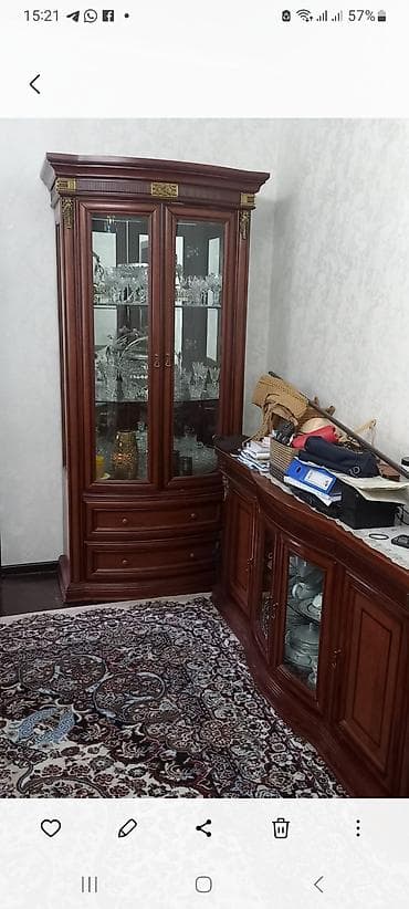 сервизы: Гарнитур для зала, Дерево, цвет - Коричневый — 1