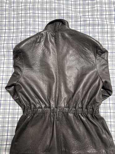 кыргызские национальные платья на прокат бишкек: Кожаная куртка, Классическая модель, Натуральная кожа, Приталенная модель, С меховой отделкой, Удлиненная модель, M — 7