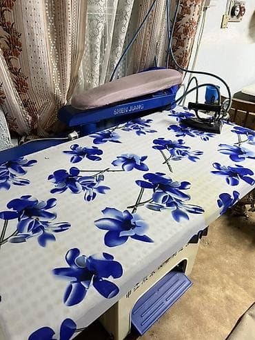 настольная гладильная доска: Промышленный гладильный комплекс SHEN JIANG - Полноразмерный — 2