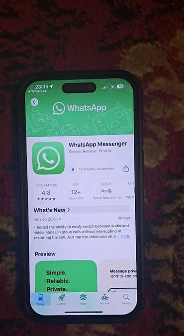 redmi note 8t: IPhone 15, Б/у, 128 ГБ, Зеленый, 79 % — 1