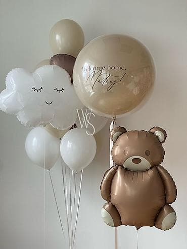 надувные мешки: Декор из воздушных шаров для выписки, детского дня рождения и фотозон — 3