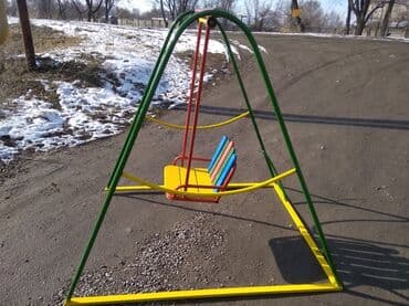 детский качели для дома: Детская одинарная, передвижная качель! Читайте внимательно! — 6