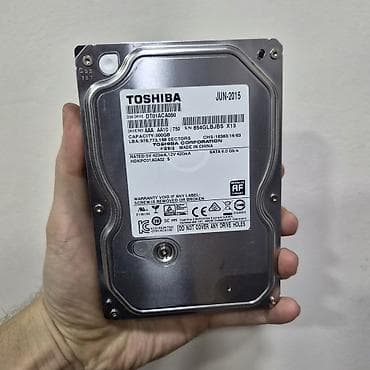 ПК үчүн маалымат алып жүрүүчү, Жаңы, Toshiba, HDD, 512 ГБ, 3.5", ПК үчүн