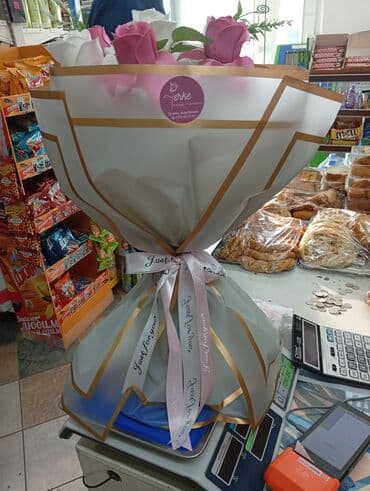 свадебное платье для беременных напрокат: Букет из мыла 💐 🧼 
700 — 3