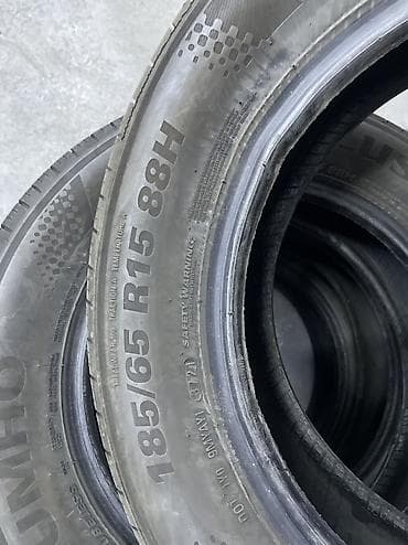 Шины 185 / 65 / R 15, Лето, Б/у, Пара, Легковые, Корея, Kumho — 4
