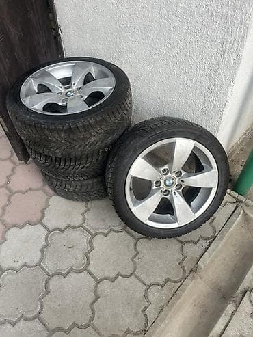 набор ключей 82: Колеса в сборе 225 / 45 / R 17, Зимняя шипованная, Б/у, Комплект, Легковые, Литые, отверстий - 5 — 1